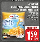 Back Frites im Angebot bei E center in Hemer Back Frites Angebote von agrarfrost bei E center Hemer für 1,59 €