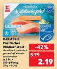 Aktuelles Pazifisches Wildlachsfilet Angebot bei Kaufland in Duisburg ab 2,19 €