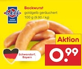 Bockwurst bei Netto Marken-Discount im Berg Prospekt für 0,99 €