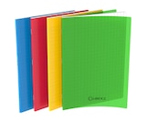 Cahier polypro 24 x 32 cm - 96 pages - grands carreaux (Seyes) - disponible dans différentes couleurs - Cambridge - Bureau Vallée Cahier polypro 24 x 32 cm - 96 pages - grands carreaux (Seyes) - disponible dans différentes couleurs - Cambridge à 0,89 € dans le catalogue Bureau Vallée