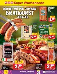 Fleisch im Netto Marken-Discount Prospekt "Aktuelle Angebote" mit 61 Seiten (Kiel)