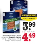 Räucher-Lachs Angebote von Krone bei E center Dreieich für 3,99 €