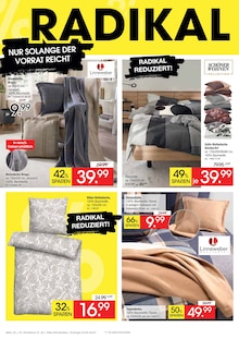Kissen im Zurbrüggen Prospekt "RADIKAL REDUZIERT" mit 12 Seiten (Bochum)