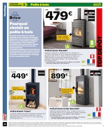 Offre Poêles dans le catalogue Brico Dépôt du moment à la page 42