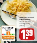Landbauern Schwein Geschnetzeltes Angebote bei REWE Lahr für 1,39 €