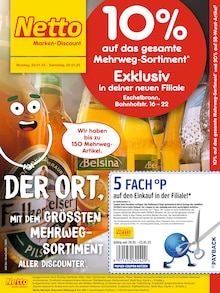 Netto Marken-Discount Prospekt mit 4 Seiten (Eschelbronn)