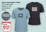 Herren-T-Shirt Angebote von Jack & Jones bei GLOBUS Bruchsal für 9,99 €