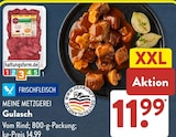 Aktuelles Gulasch Angebot bei ALDI SÜD in Regensburg ab 11,99 €