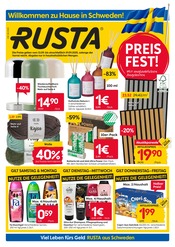 Aktueller Rusta Prospekt mit Wolle, "Willkommen zu Hause in Schweden!", Seite 1