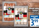 Offizielle Stadion Bratwurst weiß von Edeka im aktuellen EDEKA Prospekt für 3,99 €