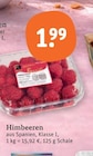 Himbeeren von  im aktuellen tegut Prospekt für 1,99 €