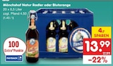 Natur Radler oder Blutorange Angebote von Mönchshof bei Netto Marken-Discount Eberswalde für 13,99 €