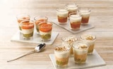Verrines truite fromage frais ou thon chorizo ou courgettes chèvre poivrons en promo à 3,99 € chez Hyper U Verrines truite fromage frais ou thon chorizo ou courgettes chèvre poivrons dans le catalogue Hyper U