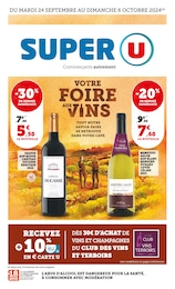 Prospectus Super U à Fonsorbes "Votre foire aux vins", 84 pages, 24/09/2024 - 06/10/2024