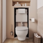 Pack wc suspendu "calicia" en promo chez Brico Dépôt Pack wc suspendu "calicia" dans le catalogue Brico Dépôt