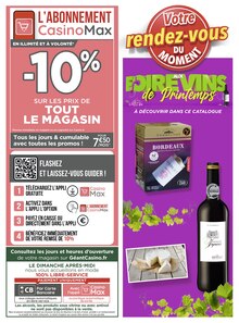 Prospectus Géant Casino à Paris, "le mois CASINOMANIA 100% Pouvoir d'Achat", 50 pages de promos valables du 20/03/2023 au 02/04/2023