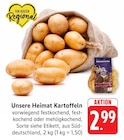 Kartoffeln Angebote von Unsere Heimat bei E center Neu-Ulm für 2,99 €