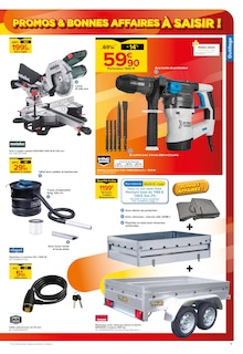 Promotion Remorque dans le prospectus Castorama, valable du 19/08/2026 au 01/09/2026 Promo Remorque dans le catalogue Castorama du moment à la page 5