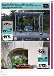 Pergola Angebote im Prospekt "PROFITER ENFIN DE SON JARDIN" von Carrefour auf Seite 9