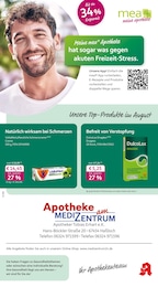 mea - meine apotheke Prospekt für Neustadt: "Unsere August-Angebote", 4 Seiten, 01.08.2026 - 31.08.2026