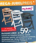 Hochstuhl LUNCH Angebote von my baby lou bei Zurbrüggen Oldenburg für 59,00 €