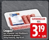 Aktuelle Hackfleisch Angebote bei EDEKA in Augsburg Aktuelles Cevapcici Angebot bei EDEKA in Augsburg ab 3,19 €