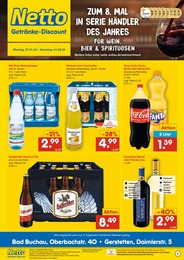 Netto Marken-Discount Prospekt: "DER ORT, AN DEM DU IMMER AUSGEZEICHNETE PREISE FINDEST.", 2 Seiten, 27.01.2025 - 01.02.2025