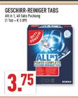 Geschirr-Reiniger Tabs im Angebot bei Marktkauf in Bad Oeynhausen Geschirr-Reiniger Tabs Angebote von Gut & Günstig bei Marktkauf Bad Oeynhausen für 3,75 €