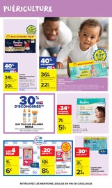 Promos Couches dans le catalogue "Carrefour market" de Carrefour Market Couches en promo dans le catalogue Carrefour Market à la page 33