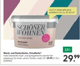 Aktuelles Wand- und Deckenfarbe "Trendfarbe" Angebot bei BayWa Bau- und Gartenmärkte in Nürnberg ab 29,99 €