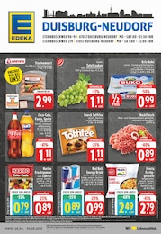 EDEKA Prospekt für Duisburg mit 24 Seiten EDEKA Prospekt für Duisburg: "Aktuelle Angebote", 24 Seiten, 25.08.2025 - 30.08.2025