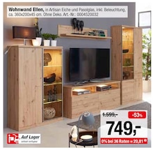 Wohnwand Ellen Angebot in Dippach b Berka, Werra im aktuellen Prospekt bei Opti-Wohnwelt in Dippach b Berka, Werra