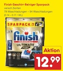 Aktuelle Waschmittel Angebote bei Netto Marken-Discount in Wuppertal Aktuelles Geschirr-Reiniger Sparpack Angebot bei Netto Marken-Discount in Wuppertal ab 12,99 €