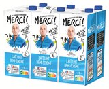Lait UHT Demi-Écrémé - MERCI - Intermarché à Toulon Lait UHT Demi-Écrémé - MERCI en promo chez Intermarché Toulon à 6,72 €