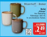 Becher Malaga Angebote von Ritzenhoff & Breker bei Marktkauf Plauen für 2,49 €
