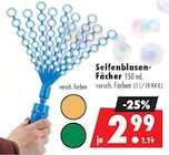 Seifenblasen-Fächer im aktuellen Mäc-Geiz Prospekt