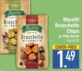 Bruschette Chips im EDEKA Prospekt Bruschette Chips von Maretti im aktuellen EDEKA Prospekt für 1,49 €