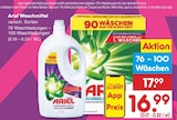 Waschmittel im Angebot bei Netto Marken-Discount in Ibbenbüren Waschmittel Angebote von Ariel bei Netto Marken-Discount Ibbenbüren für 16,99 €