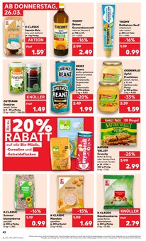 Rosmarin im Kaufland Prospekt "KNÜLLER" mit 80 Seiten (Augsburg)