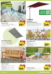Sonnenschirm Angebot im aktuellen Hagebaumarkt Prospekt auf Seite 9
