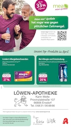 Aktueller mea - meine apotheke Apotheken Prospekt für Ensdorf: Unsere April-Angebote mit 4} Seiten, 01.04.2026 - 30.04.2026