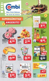Aktueller combi Supermarkt Prospekt in Borstel und Umgebung, "Markt - Angebote" mit 24 Seiten, 22.04.2024 - 27.04.2024