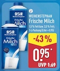 Frische Milch 1,5 % Fett von Weihenstephan im aktuellen ALDI Nord Prospekt