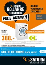 Saturn Prospekt für Halle mit 1 Seiten Saturn Prospekt für Halle: "PREIS-ANSAGE!", 1 Seiten, 17.04.2021 - 19.04.2021