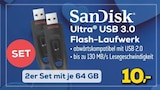 Ultra USB 3.0 Flash-Laufwerk Angebote von SanDisk bei EURONICS Wermelskirchen für 10,00 €