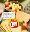 Holländischer Gouda im Angebot bei REWE in Kamp-Lintfort Holländischer Gouda Angebote bei REWE Kamp-Lintfort für 0,69 €
