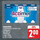 Actimel Drink im aktuellen Prospekt bei nah und gut in Ebersburg