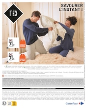 Promos Pantalon Homme dans le catalogue "Les basiques c'est nous. La vie qui va avec, c'est vous." de Carrefour à la page 2