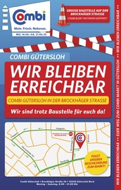 Aktueller combi Supermarkt Prospekt in Gütersloh und Umgebung, "Markt - Angebote" mit 2 Seiten, 16.06.2025 - 21.06.2025