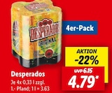 Desperados Angebote bei Lidl Much für 4,79 €